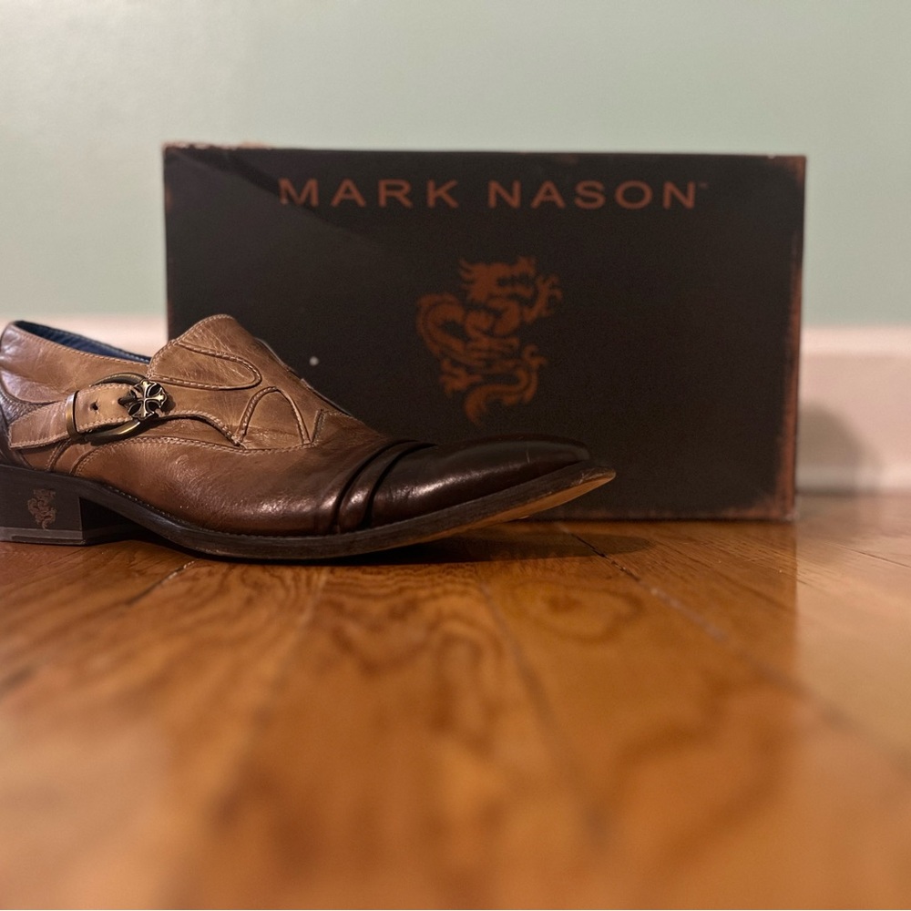Mark Nason Men's Brown Leather Shoes